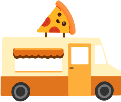 foodtruck colonnel pizza